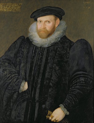 Sir Edward Grimston (1529-1610) als junger Mann von Robert Peake